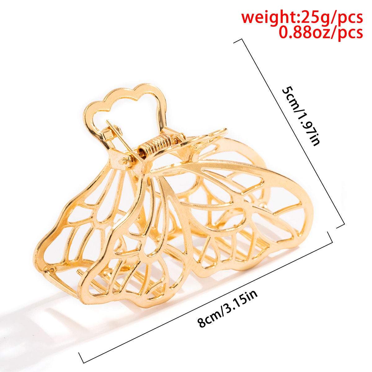 Trendy Hollow Butterfly Claw Clip Hair Clip